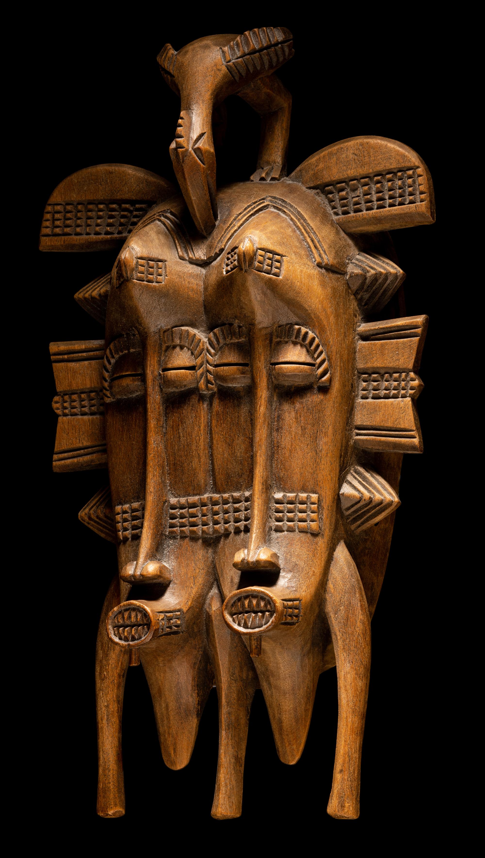 Three Senufo Wood Masks