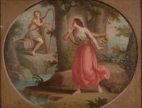 Manner of Angelika Kauffman (Swiss, 1741–1807) - Set of Four Allegorical Scenes