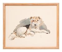A Group of Four Watercolors