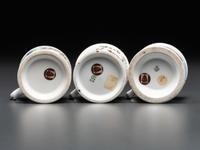 Three Porcelain Occupational Shaving Mugs