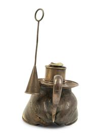 An English Silver Mounted Horse's Hoof Candle Stand — ROWLAND WARD LIMITED OF PICCADILLY, LONDON, CIRCA 1890