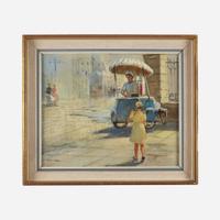 Yuri (Georgiy) Ivanovich Pimenov (Russian, 1903–1977) The Lemonade Stand