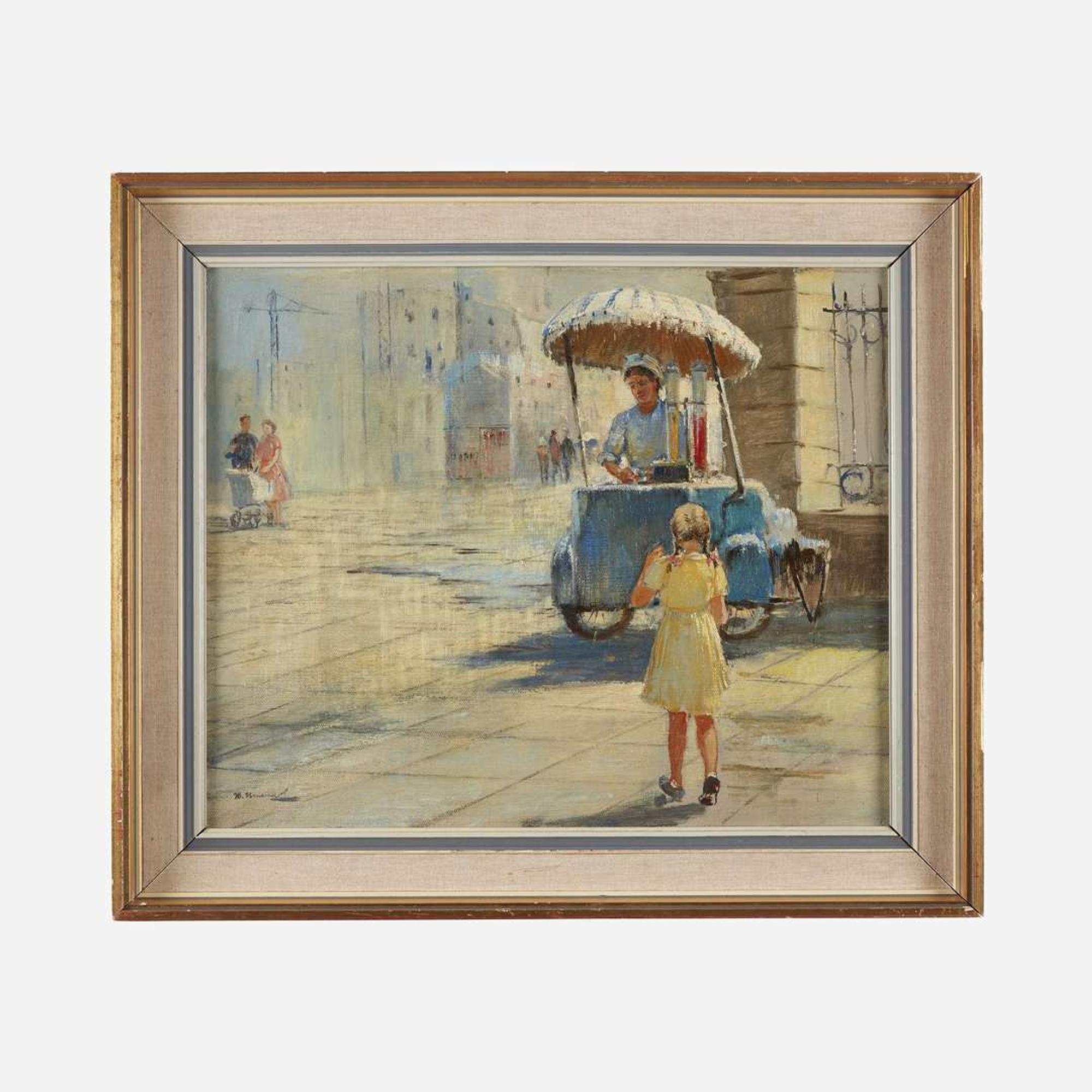 Yuri (Georgiy) Ivanovich Pimenov (Russian, 1903–1977) The Lemonade Stand