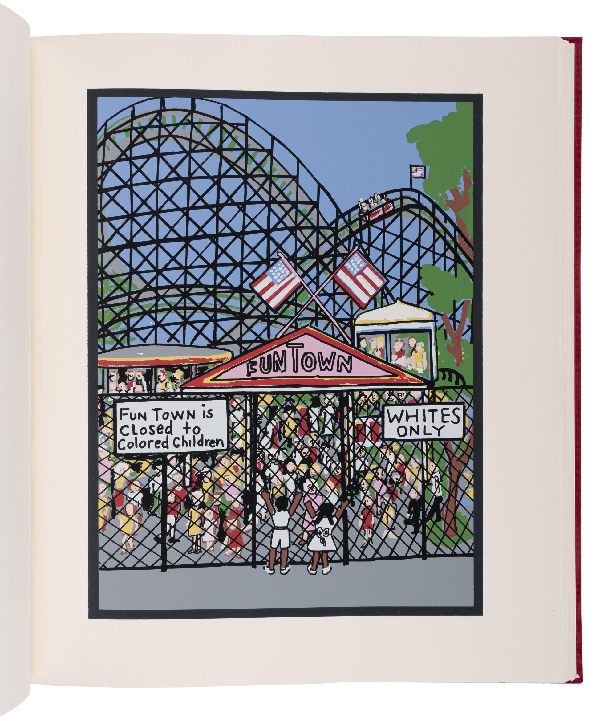 [LIMITED EDITIONS CLUB]. RINGGOLD, Faith (1930-2024). -- KING, Martin Luther, Jr. (1929-1968). Letter from Birmingham City Jail. illustrator. [New York]: The Limited Editions Club, 2007.