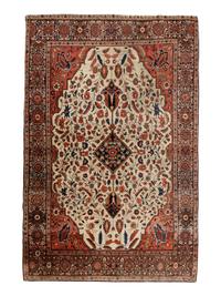 A Feraghan Sarouk Wool Rug