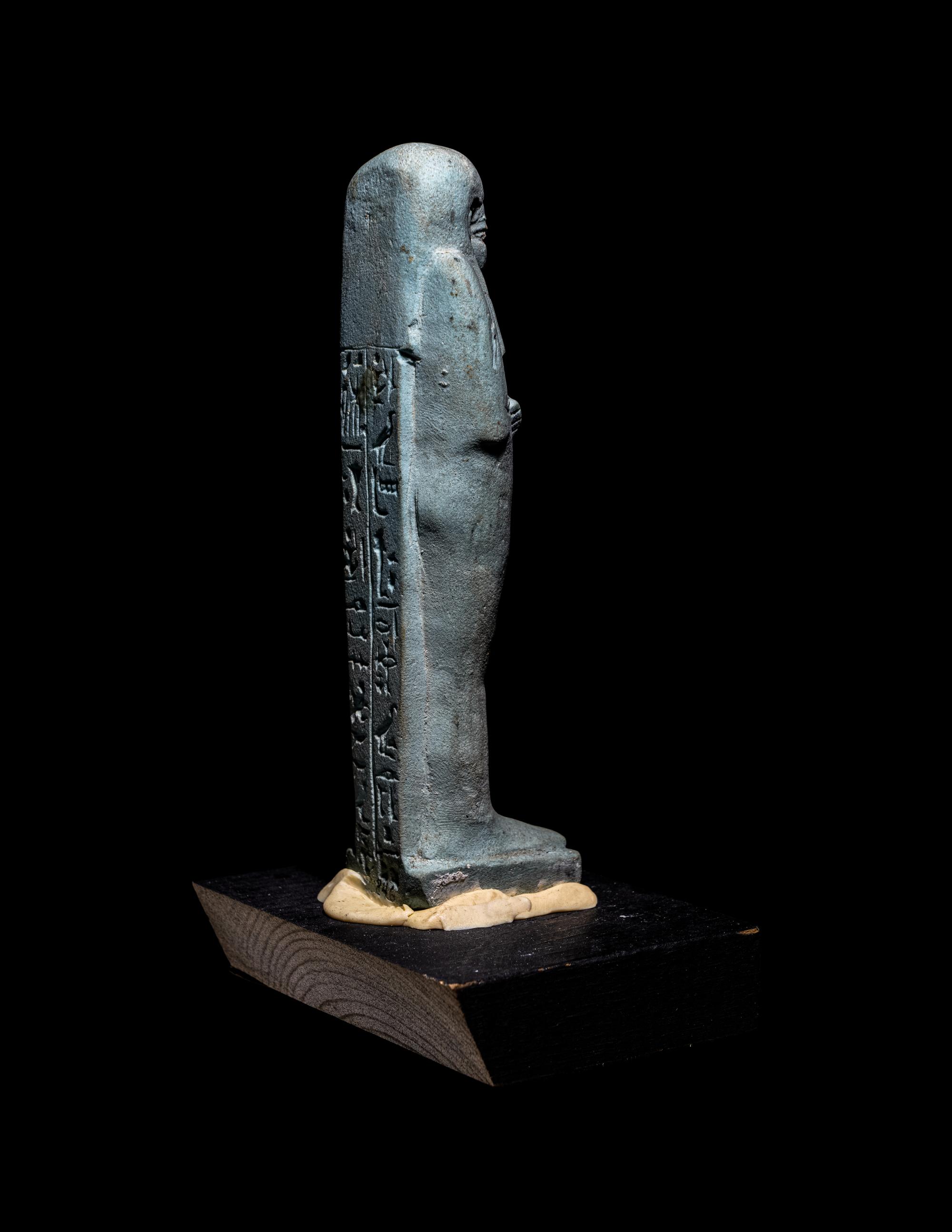 An Egyptian Faience Ushabti of Padipepet