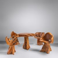 Primitive Dining Suite, c. 1970