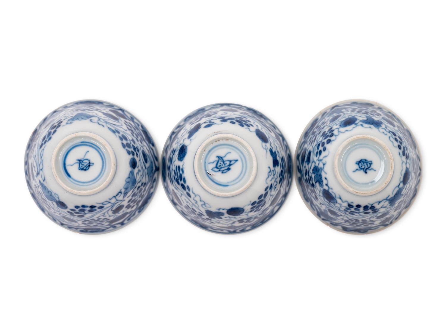 Nine Chinese Porcelain Tea Wares