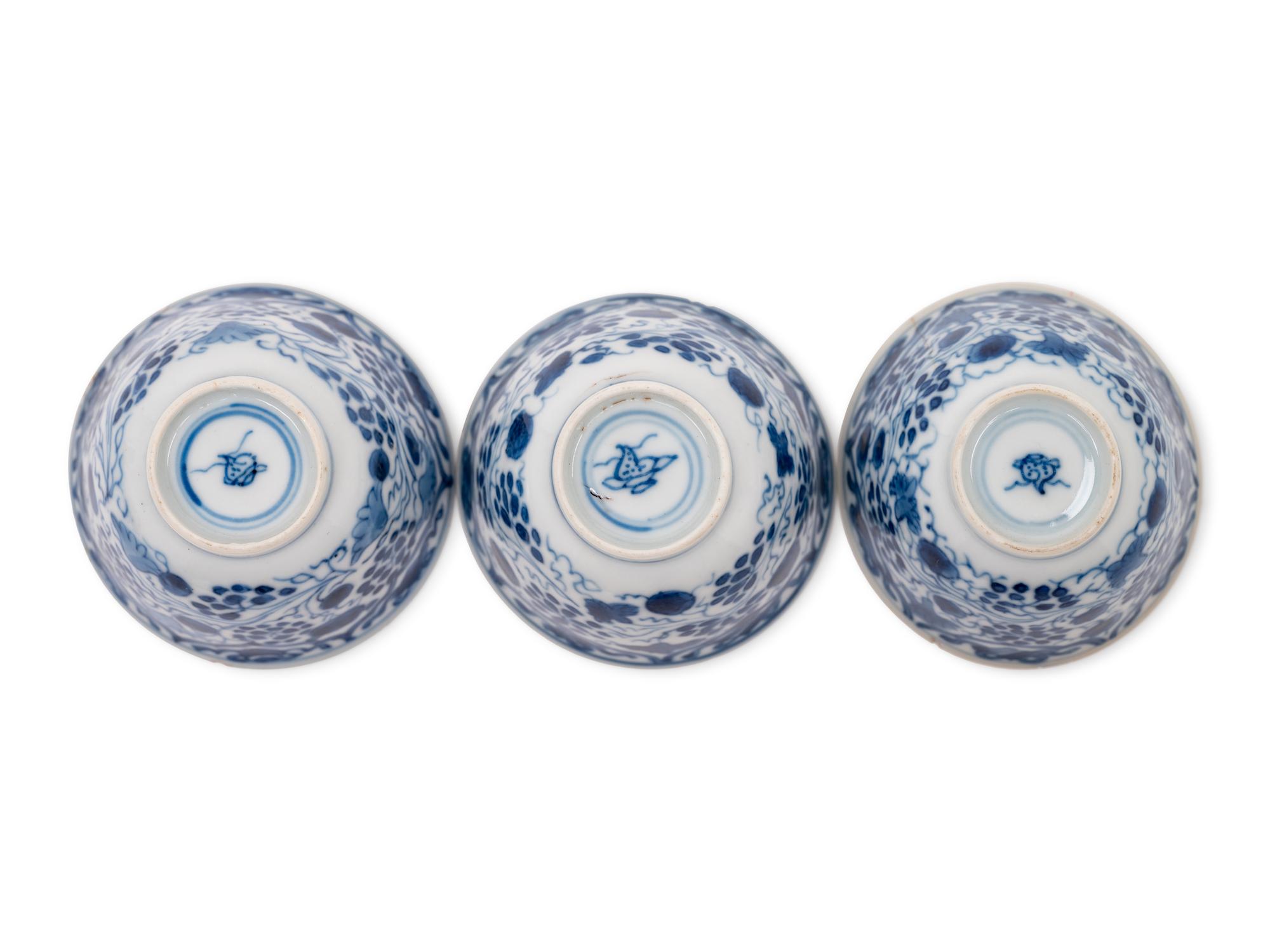 Nine Chinese Porcelain Tea Wares