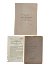 [AMERICANA]. A group of 9 items regarding the formation of Indiana from the Territory North West of the River Ohio, including:
