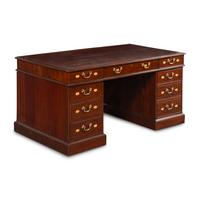 A George III Mahogany Partner's Desk