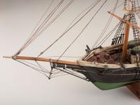 A Carved and Painted Wood Model of the Clipper Ship Flying Cloud