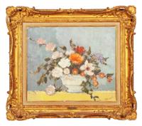 Still Life of a Flower Filled Vase