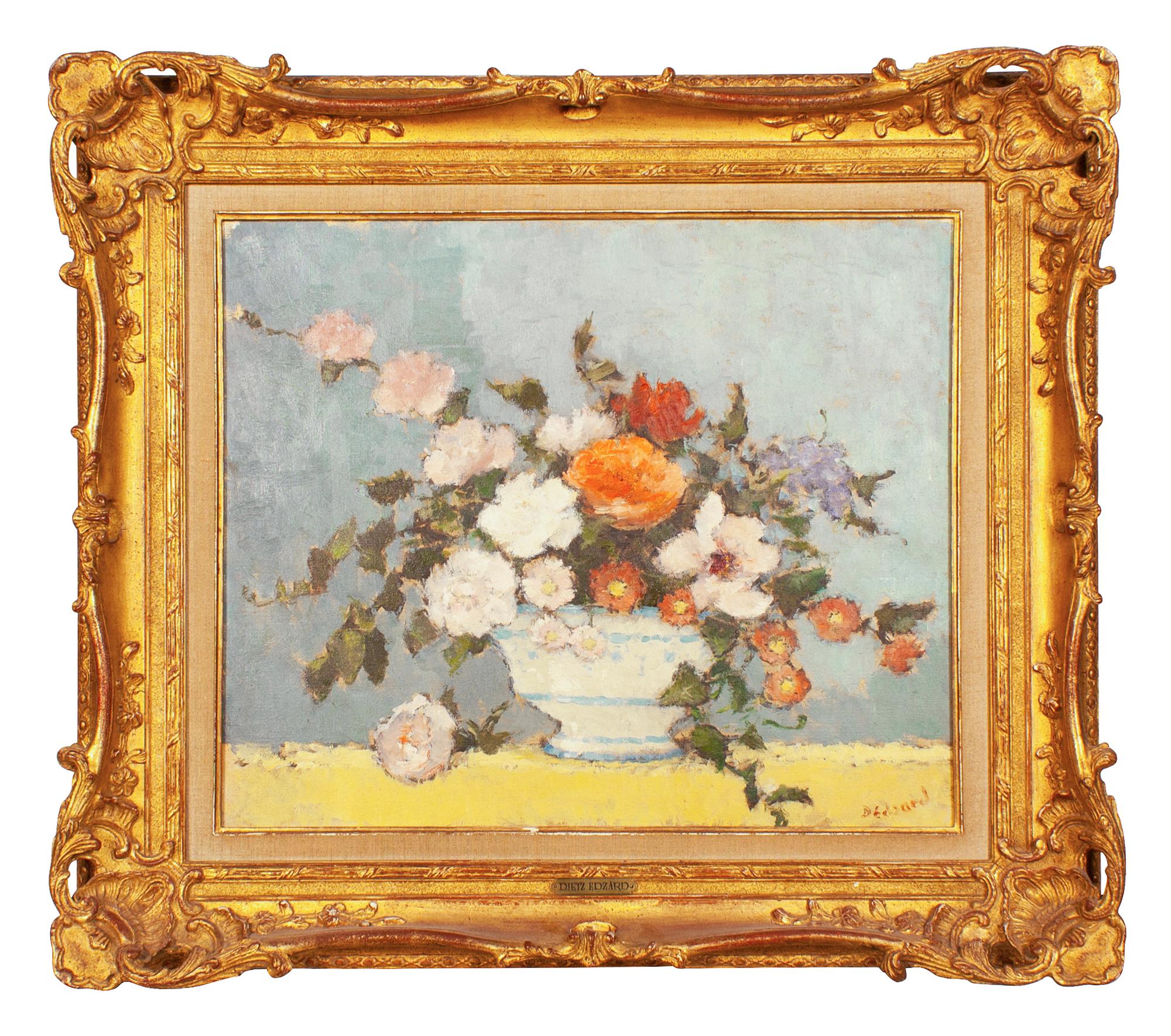 Still Life of a Flower Filled Vase