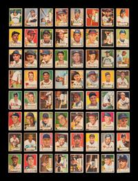 A Near Set of 1952 Topps Baseball Cards (402/407) Featuring 93 High Numbers