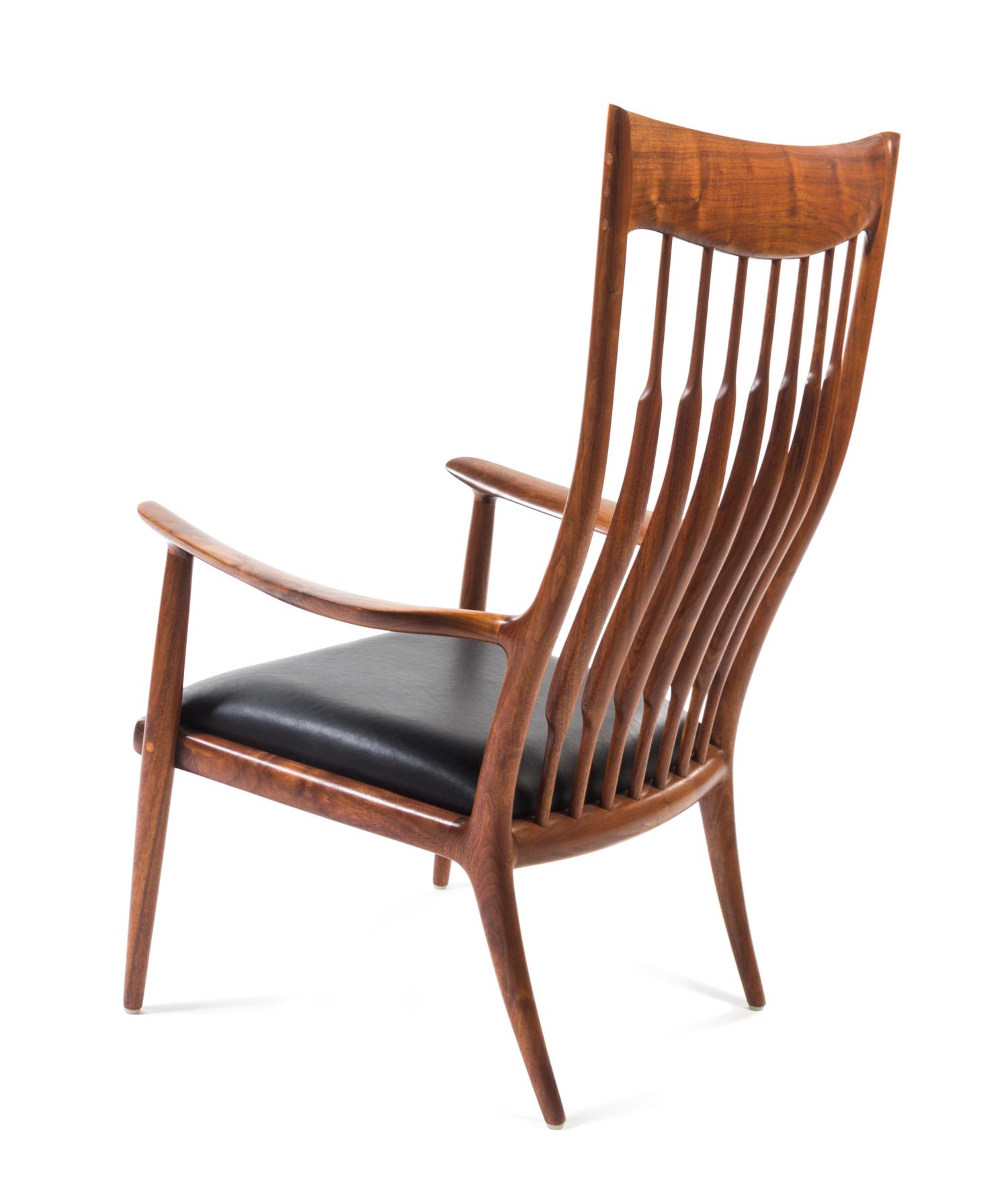 Sam Maloof, (American, 1916-2009), Armchair No. 16, January, 1971