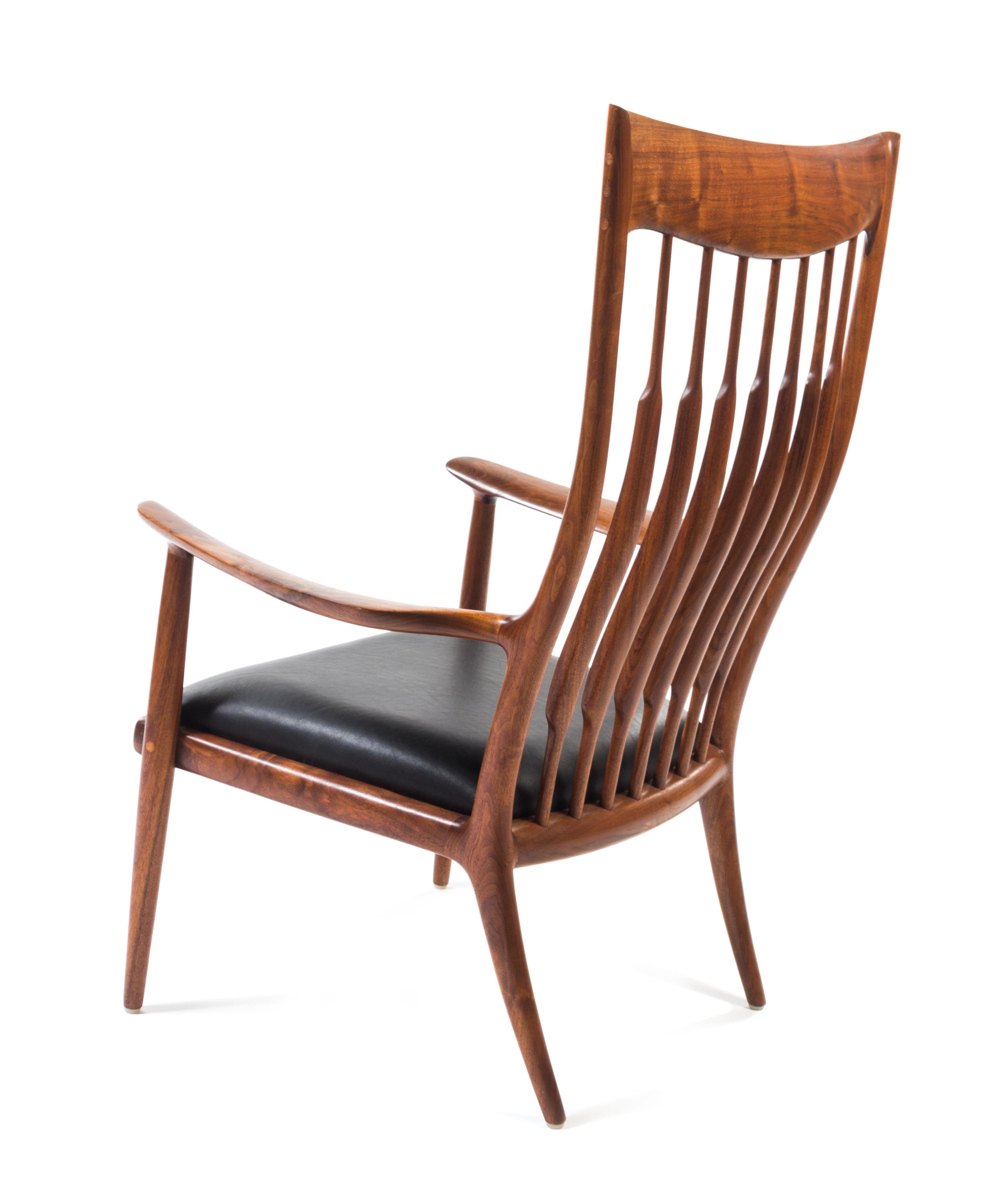Sam Maloof, (American, 1916-2009), Armchair No. 16, January, 1971