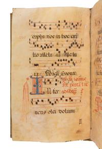 POLISH CHOIR BOOK Sanctoral, use of Dominicans, in Latin, illuminated manuscript on parchment [Poland, 1559]
