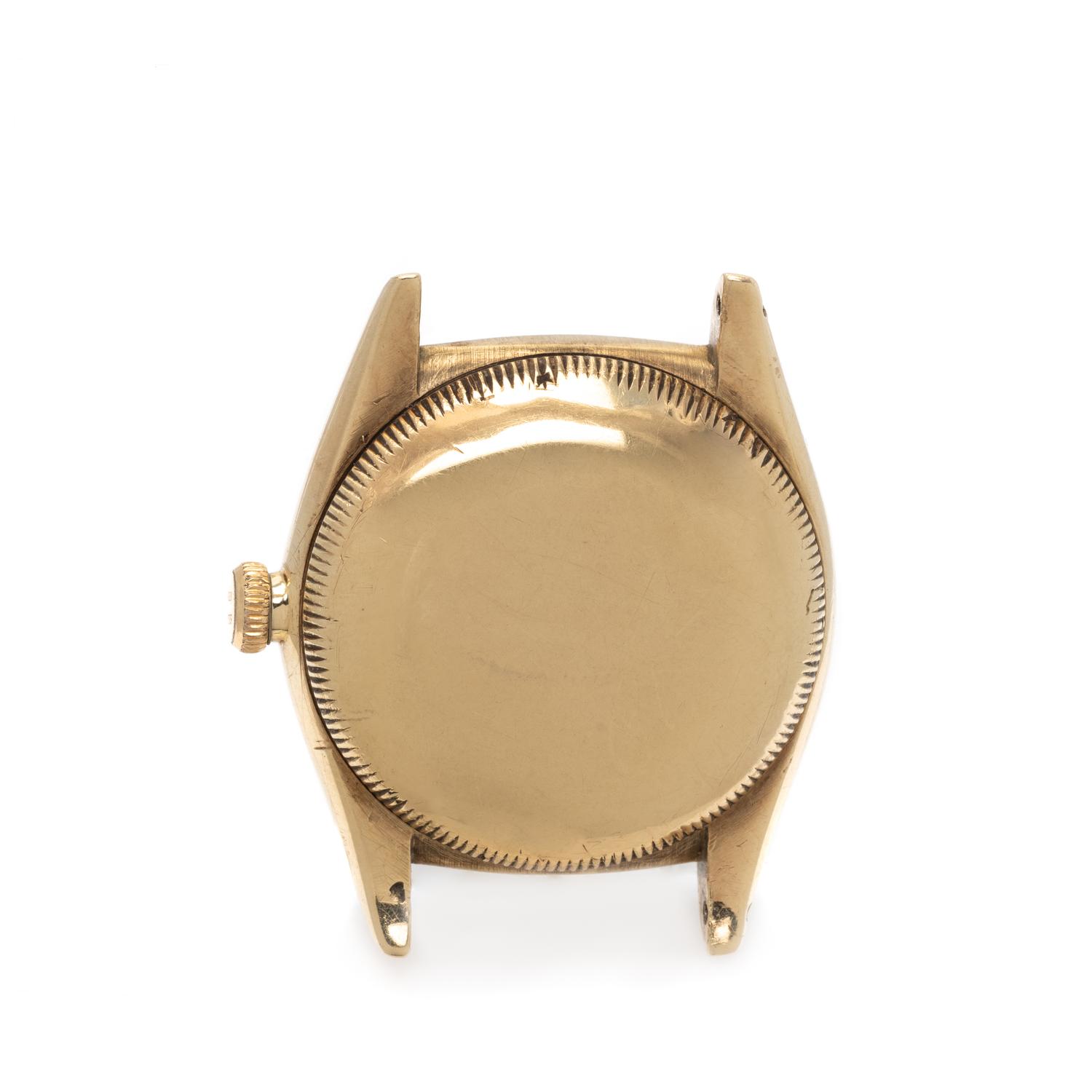 ROLEX, REF. 3131, YELLOW GOLD 'OYSTER PERPETUAL BUBBLEBACK' WRISTWATCH