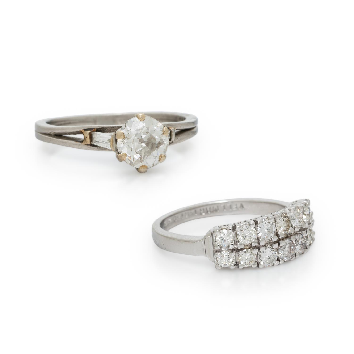 TWO DIAMOND RINGS