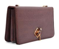 Judith Leiber Lizard Skin Wallet Shoulder Bag