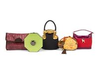Five Designer Bags by Lanvin, Christian Lacroix, Kieselstein and Rafael Sánchez, 1980-90s