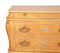 A Venetian Style Painted Bombe Commode by Karges — 20th Century