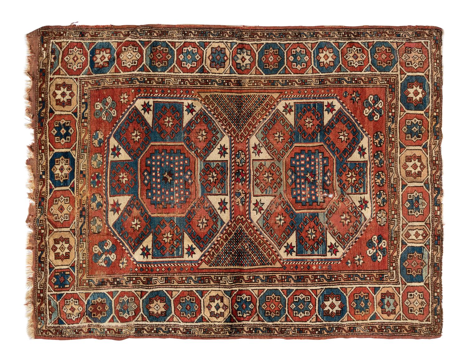 A Kuba Wool Rug