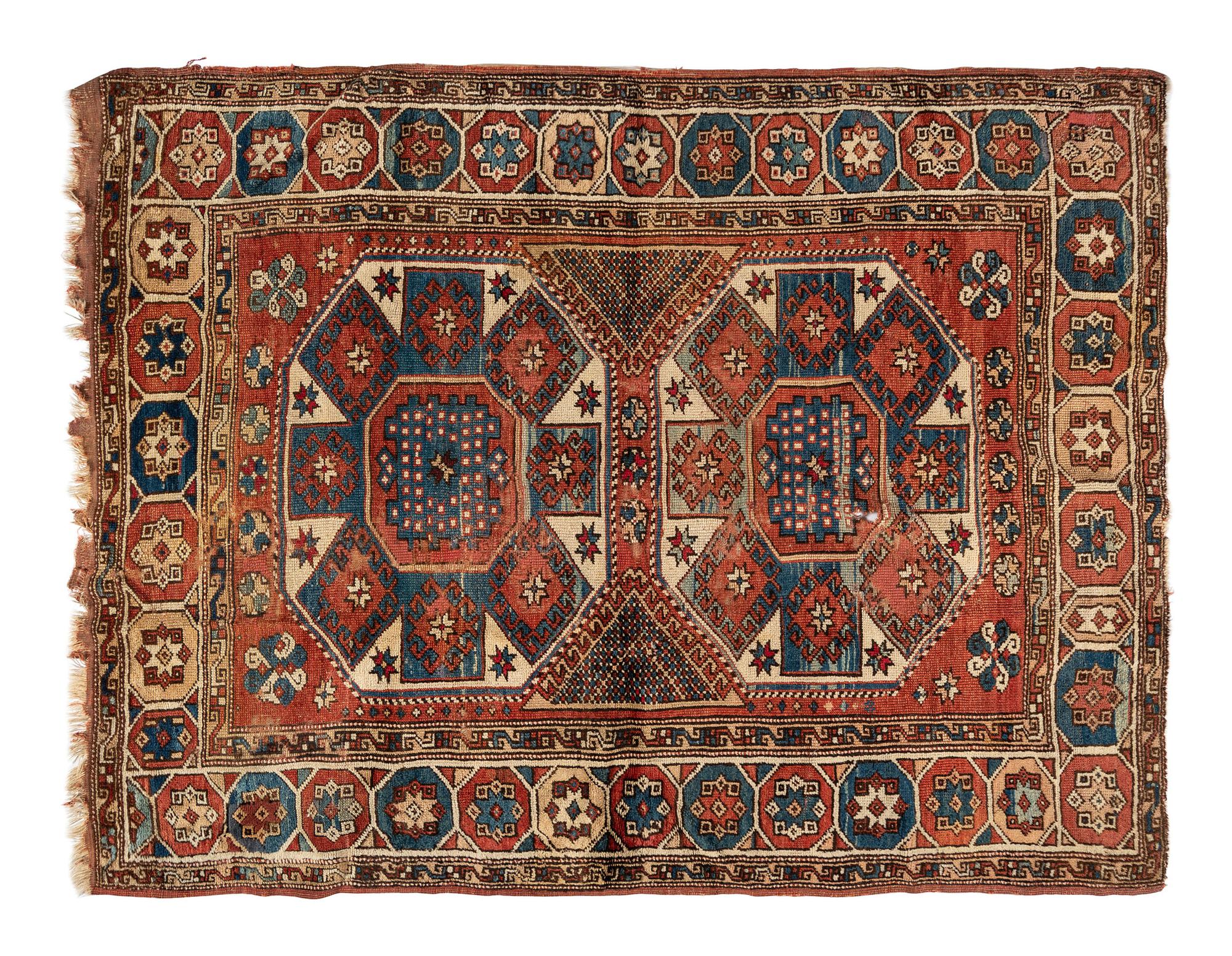 A Kuba Wool Rug