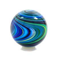 Mark Matthews, (American, b. 1948), Large Art Glass Marble