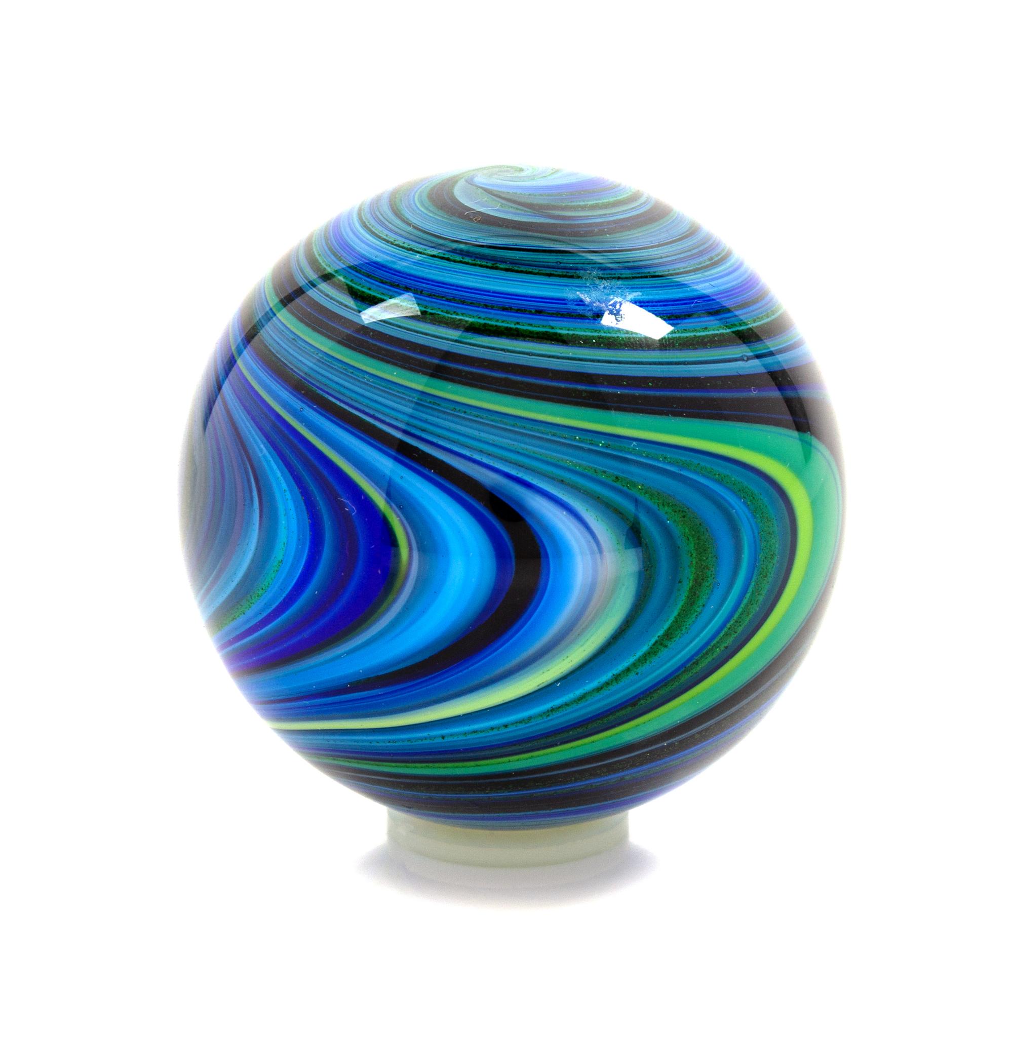 Mark Matthews, (American, b. 1948), Large Art Glass Marble
