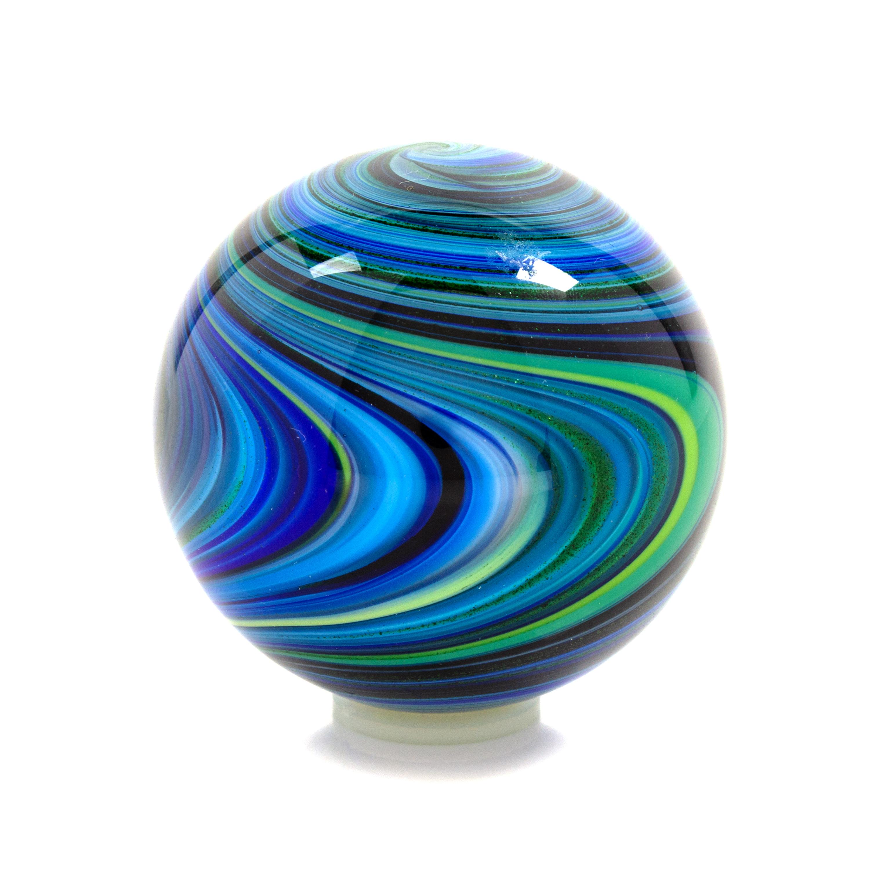 Mark Matthews, (American, b. 1948), Large Art Glass Marble