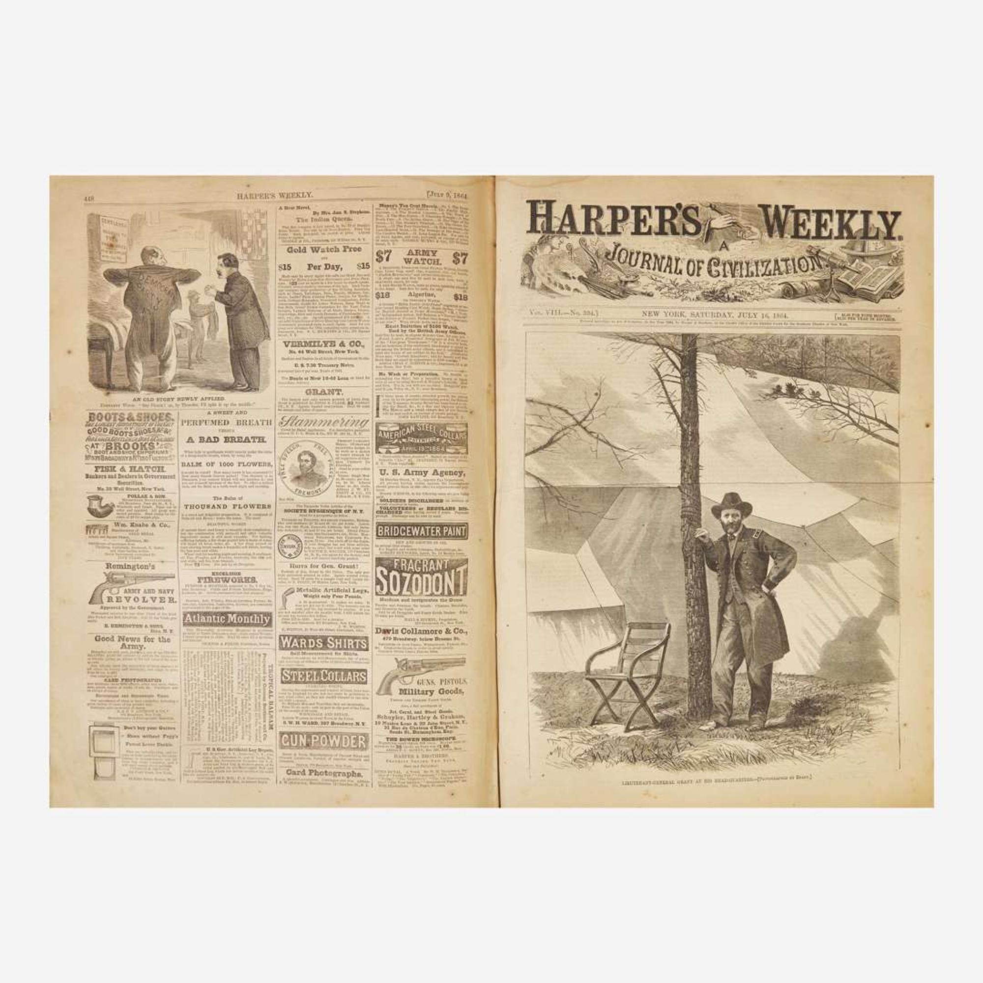 [Americana] [Civil War] Harper's Weekly: A Journal of Civilization, 1861-65