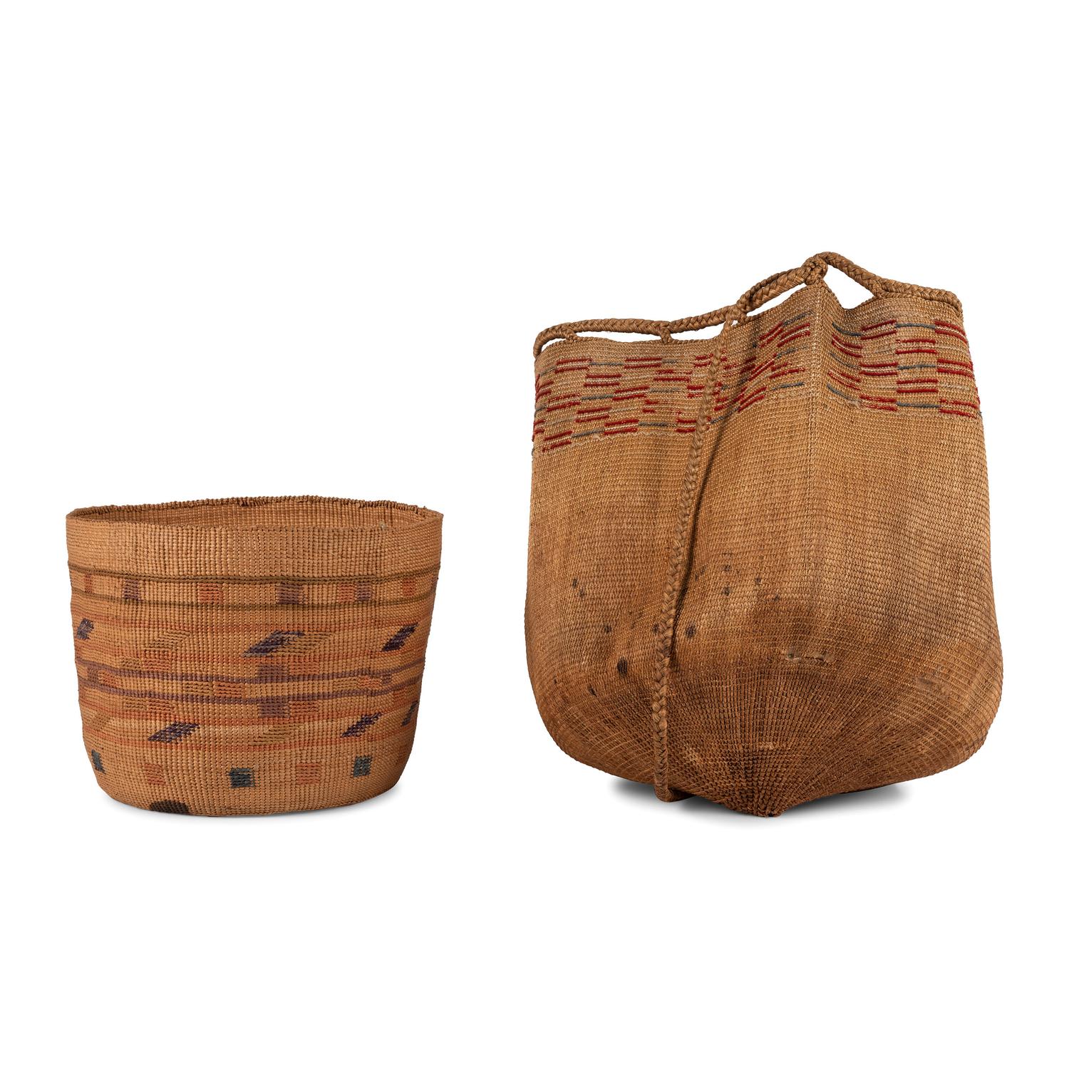 Aleut and Tlingit Baskets