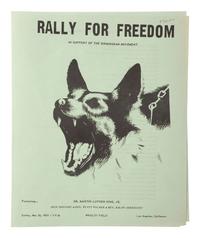 [KING, Martin Luther, Jr. (1929-1968)]. Rally for Freedom in Support of the Birmingham Movement . Wrigley Field, Los Angeles, CA: 26 May 1963.