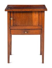 A French Tambour Door Side Table
