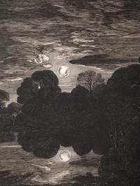 A group of five prints depicting religious scenery