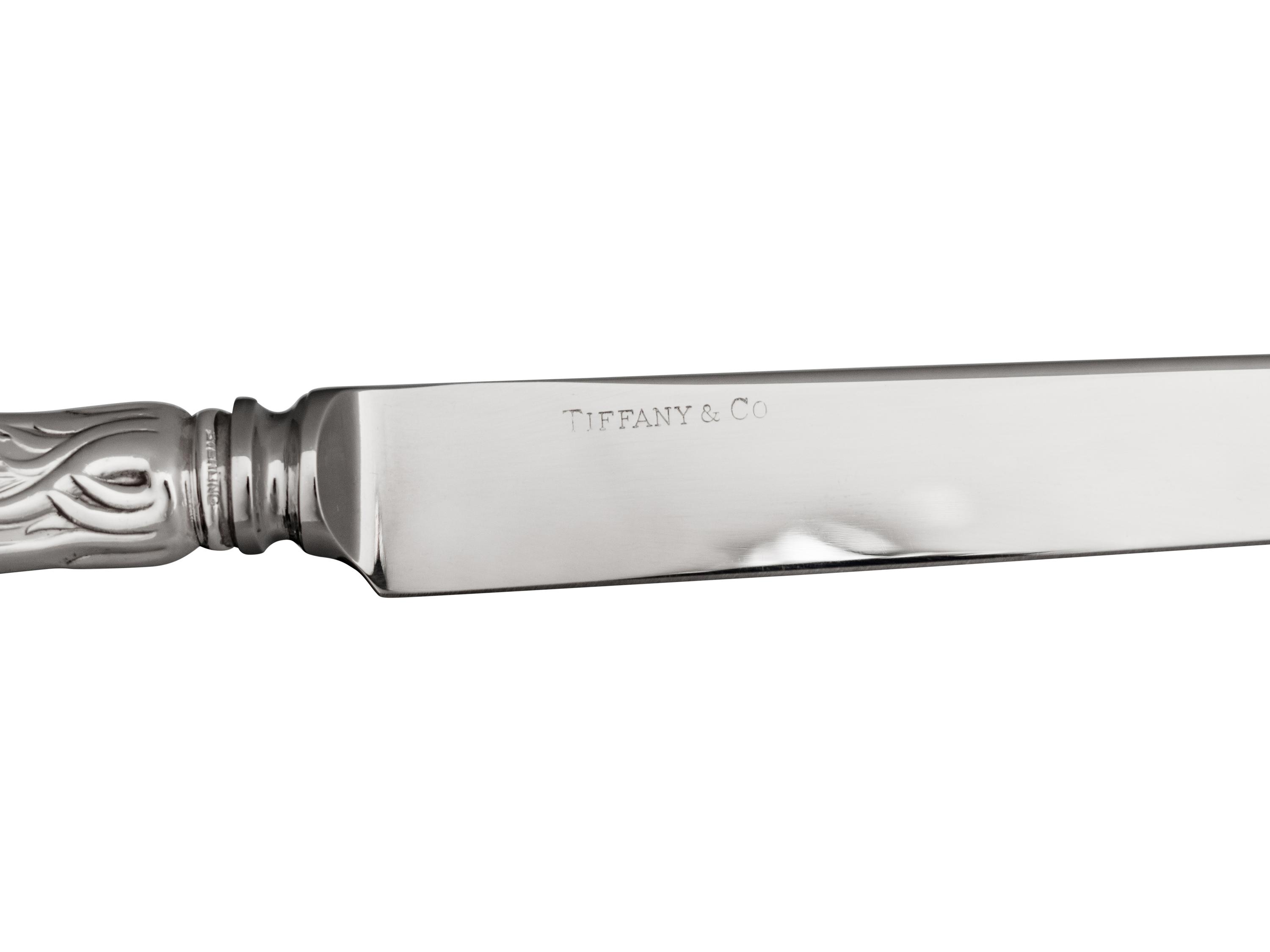 A Tiffany & Co. Silver Flatware Service