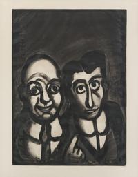 Georges Rouault, (French, 1871-1958), Nous Sommes Fous, 1922
