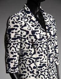 Christian Dior Animal Patterned Zip Front Dress, Pre-Fall 2016