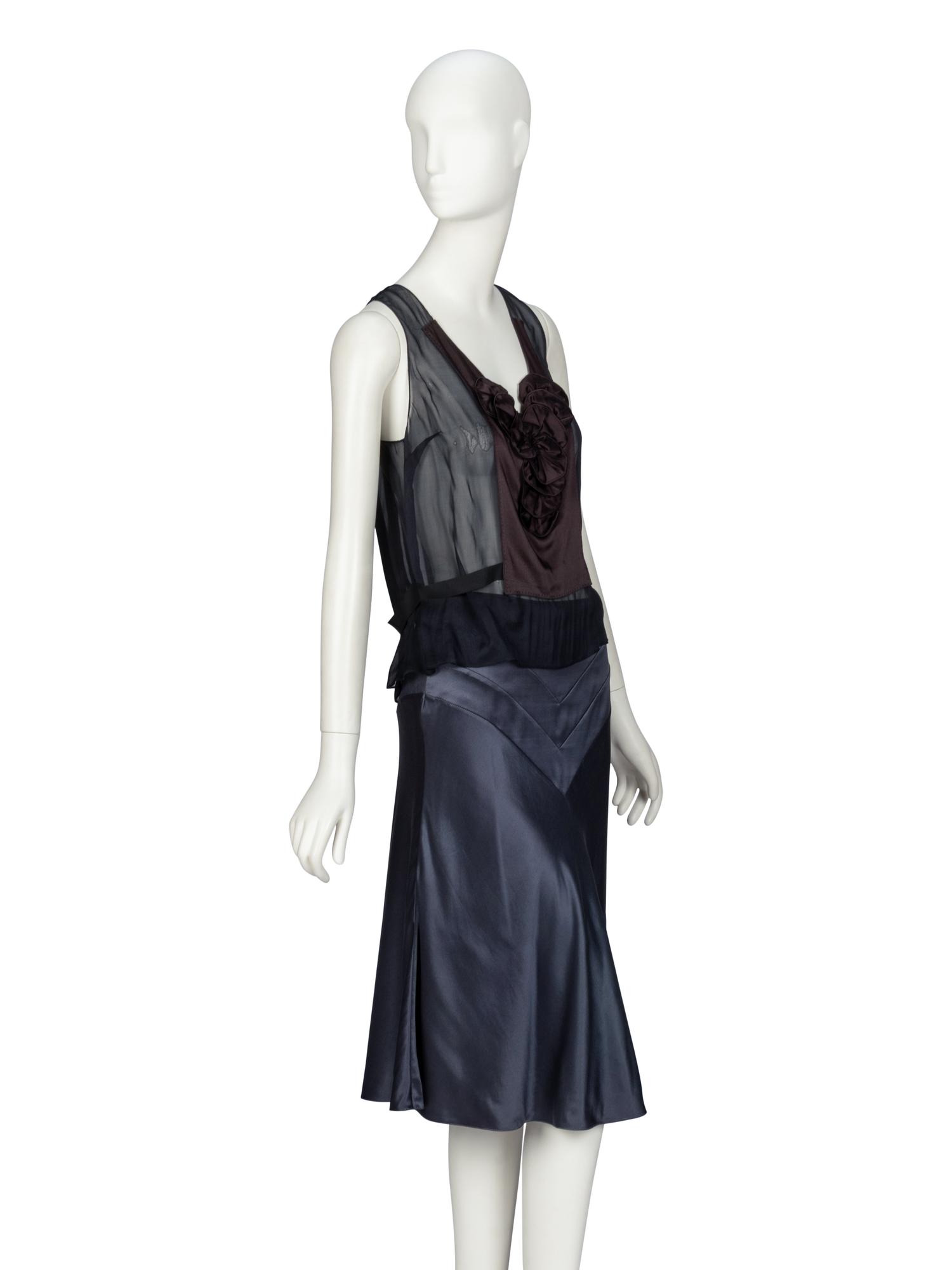 Chloé, Silk Blouse & Skirt