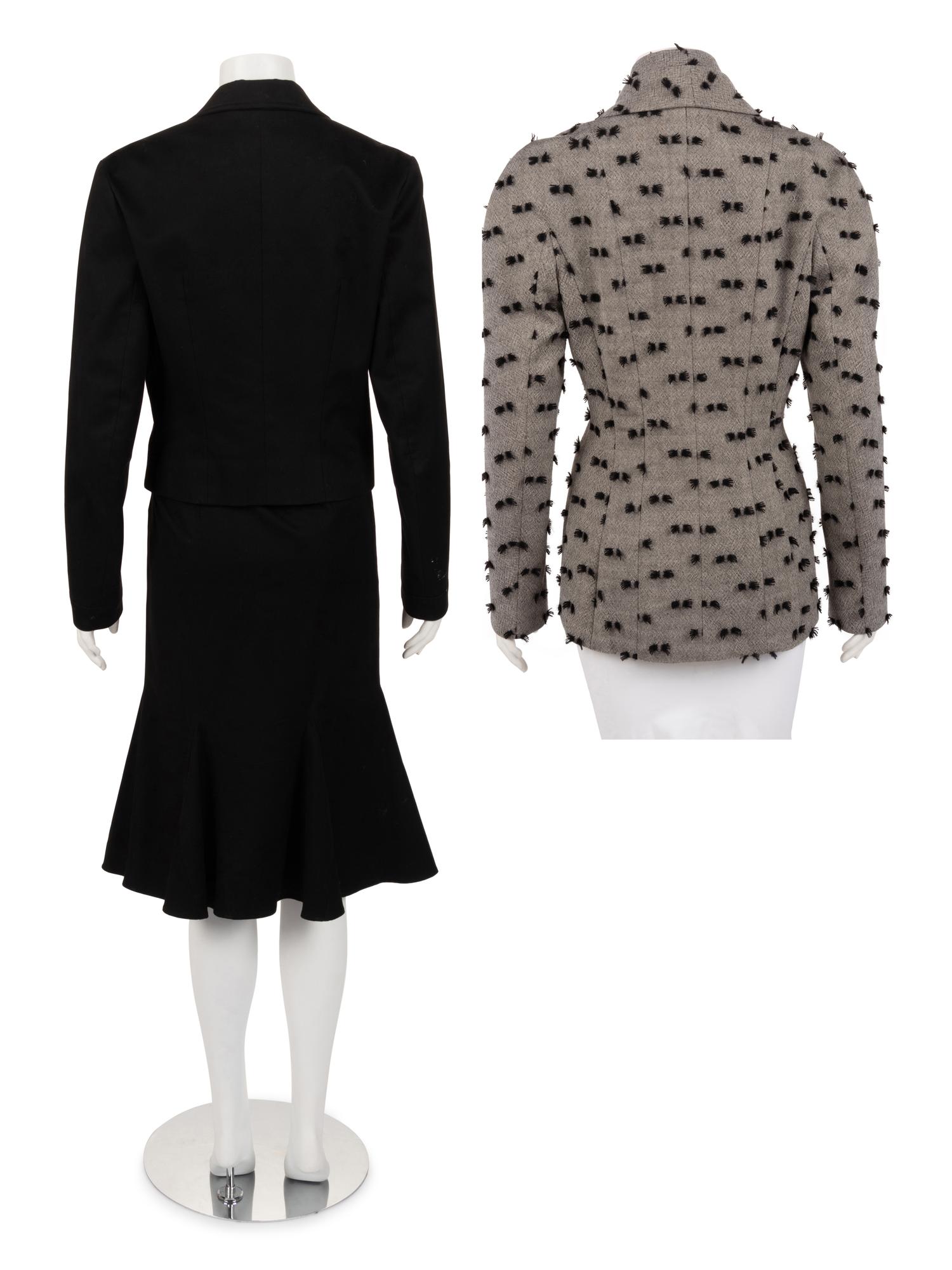 John Galliano Jacket and Two-Piece Skirt Suit, 2000-10