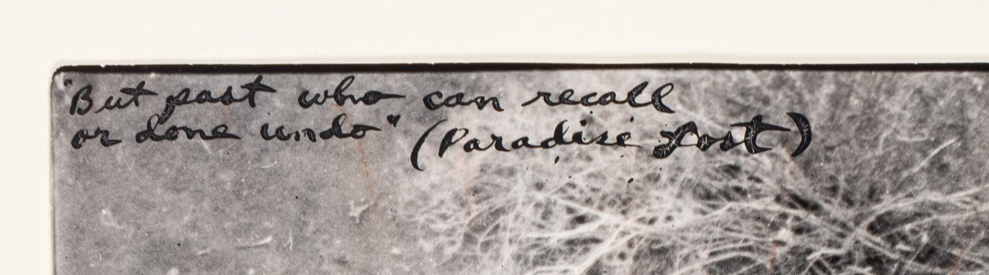 But Past Who Can Recall or Done Undo (Paradise Lost) (from The End of the Game ), 1977