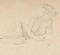 Reclining Nude , 1907