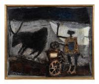 Figure with Cow