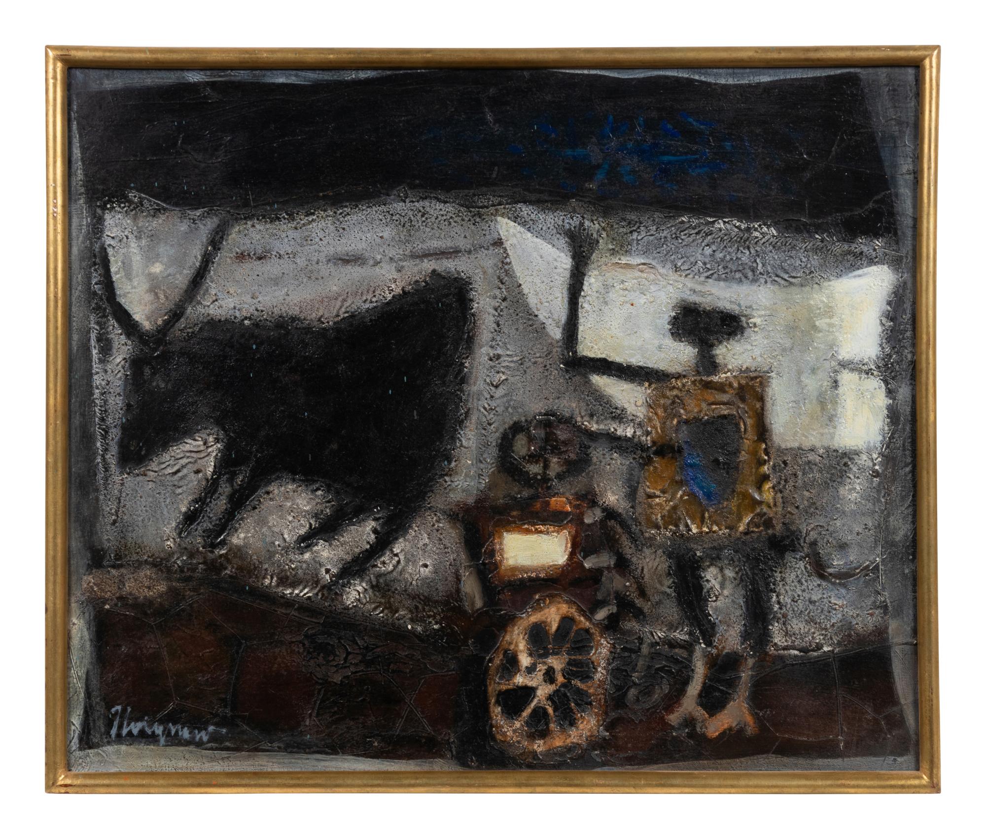 Figure with Cow