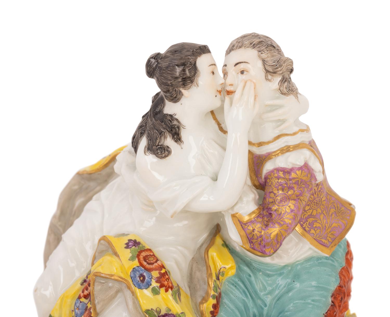 A Meissen Porcelain Figural Group