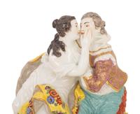 A Meissen Porcelain Figural Group