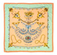 An Hermes 90cm Silk Scarf, 36" x 36".