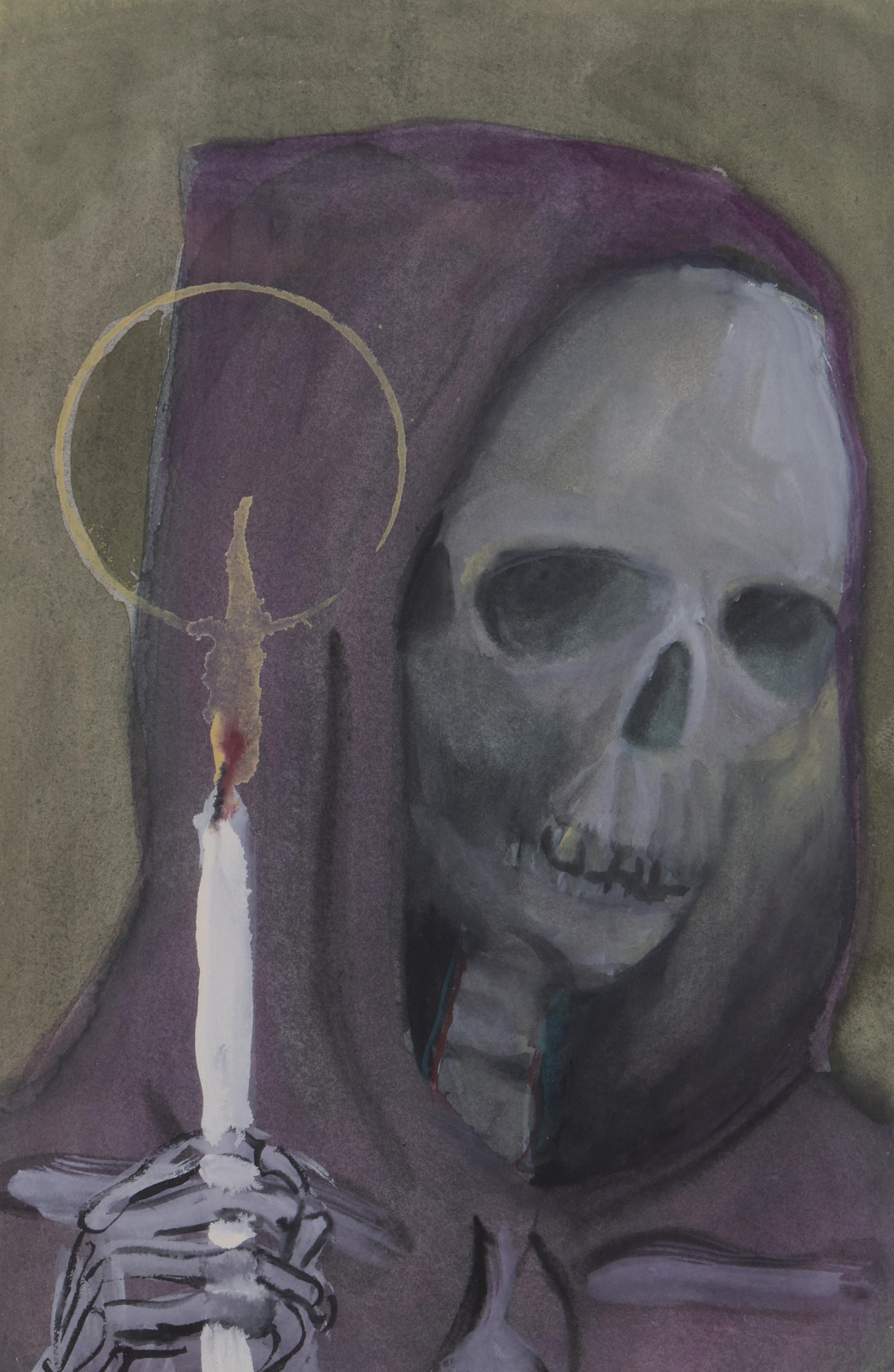 Ricky Swallow (Australian, b. 1974) — Death with Candle , 2003